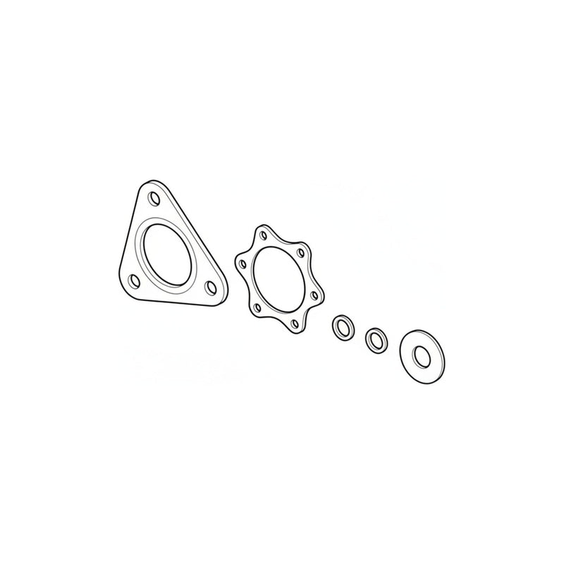 Illustration av packningssats till turbo