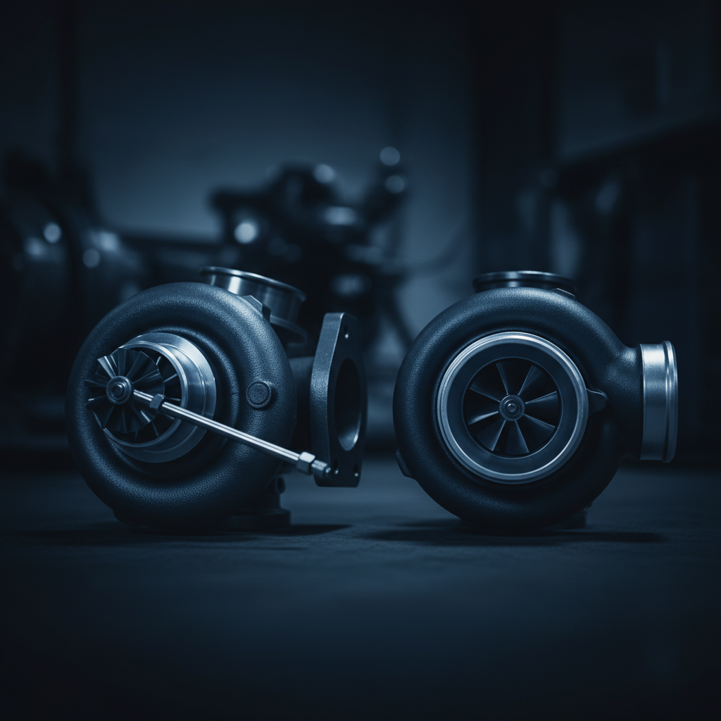 Wastegate-turbo och VGT-turbo i jämförelse