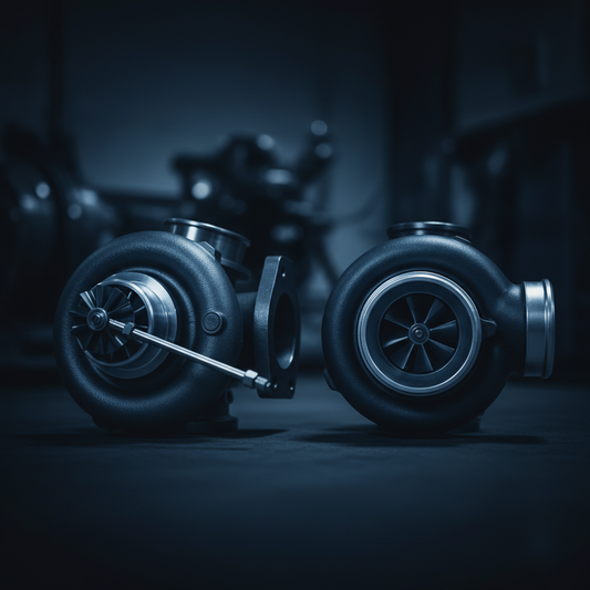 Wastegate-turbo och VGT-turbo i jämförelse