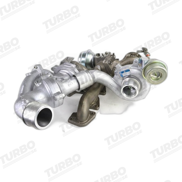 Ny bytesturbo BorgWarner 10009880005 turboaggregat - vinkel 2