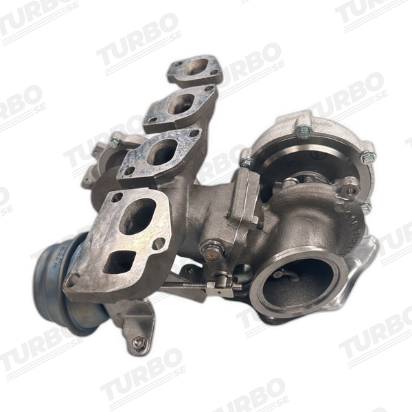 Ny bytesturbo BorgWarner 10009880062 turboaggregat - vinkel 2