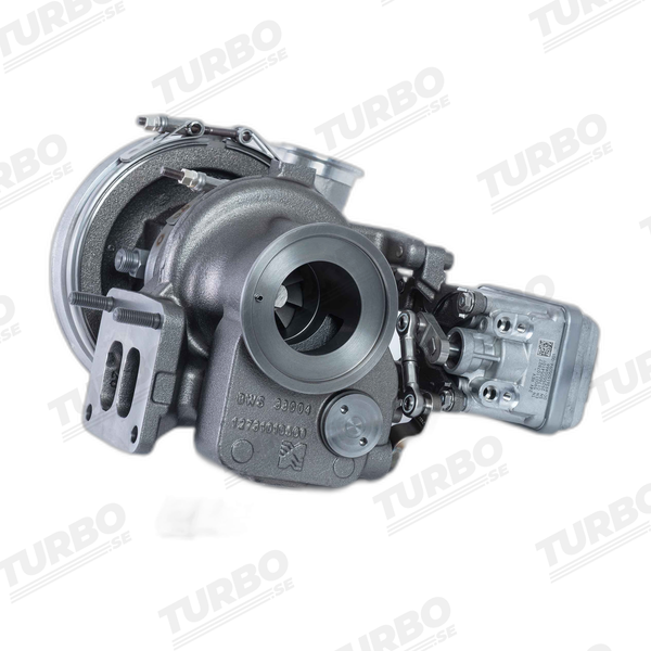 Ny bytesturbo BorgWarner 12739700019 turboaggregat - vinkel 2