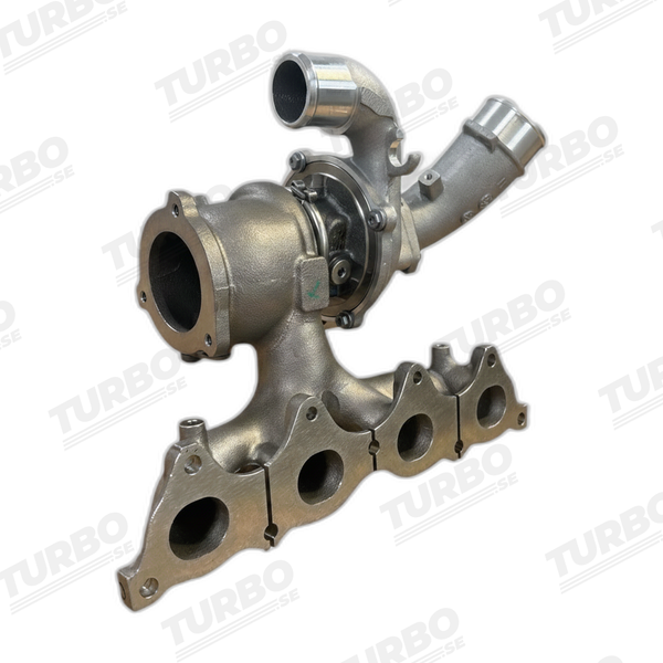 Ny bytesturbo BorgWarner 16399880023 turboaggregat - vinkel 2