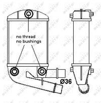 Laddluftkylare NRF 30167A