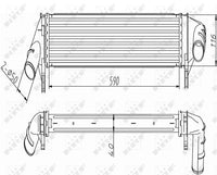 Laddluftkylare NRF 30255