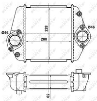 Laddluftkylare NRF 30360