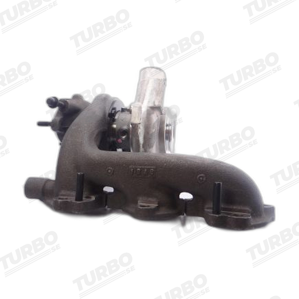 Ny bytesturbo Garrett 452194-5001S turboaggregat - vinkel 2