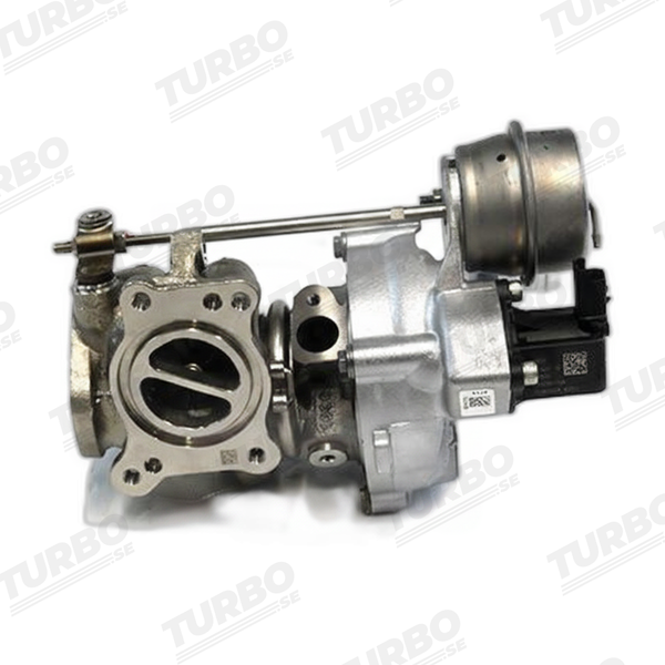 Ny bytesturbo BorgWarner 53039880386 turboaggregat - vinkel 2