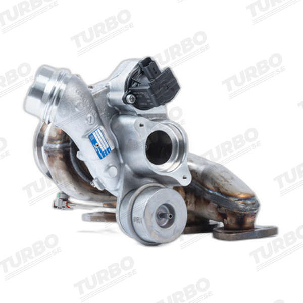 Ny bytesturbo BorgWarner 53039880546 turboaggregat - vinkel 2