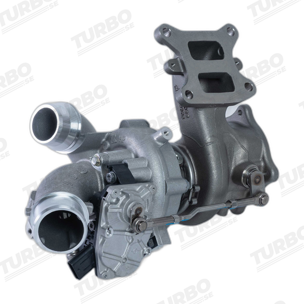 Ny bytesturbo BorgWarner 53039880782 turboaggregat - vinkel 2