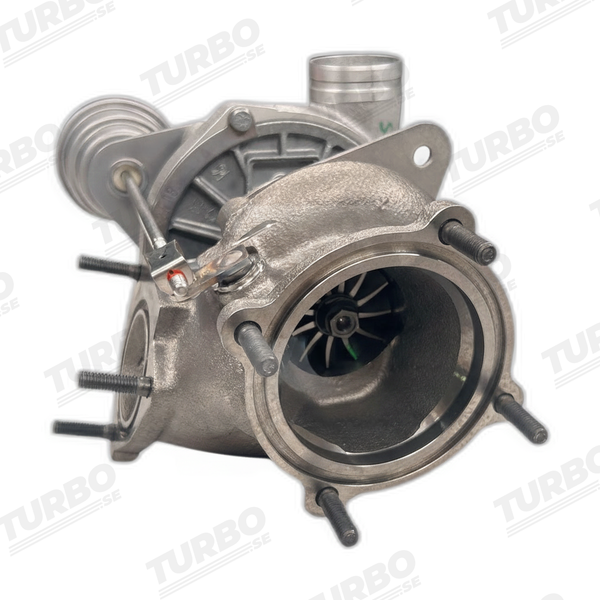 Ny bytesturbo BorgWarner 53249887004 turboaggregat - vinkel 2