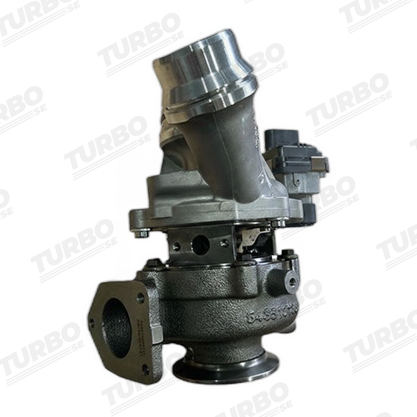 Ny bytesturbo BorgWarner 54359700055 turboaggregat - vinkel 3