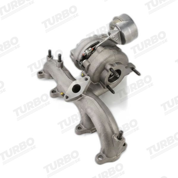 Ny bytesturbo BorgWarner 54399880016 turboaggregat - vinkel 3