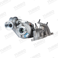 Renoverad BorgWarner Turbo 54399700020 - vinkel 2
