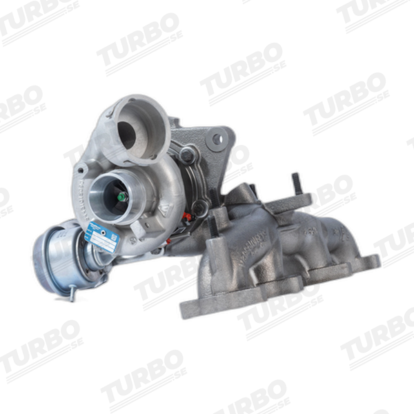 Ny bytesturbo BorgWarner 54399880029 turboaggregat - vinkel 2