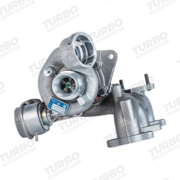 Ny bytesturbo BorgWarner 54399880054 turboaggregat - vinkel 2