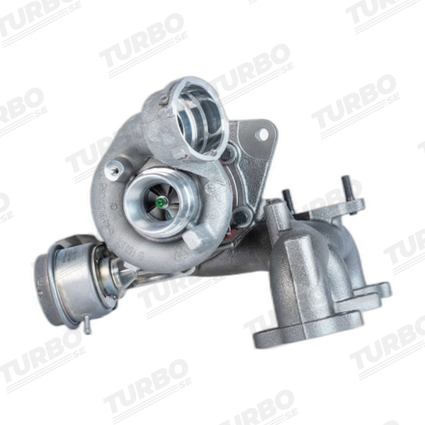 Renoverad bytesturbo BorgWarner 54399880054 turboaggregat - vinkel 2