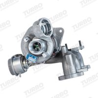 Renoverad BorgWarner turbo 54399700054 turboaggregat - vinkel