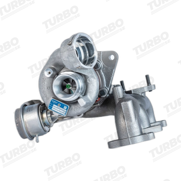Renoverad BorgWarner turbo 54399700054 turboaggregat - vinkel