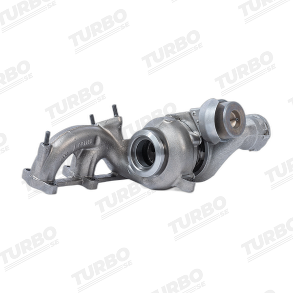 Renoverad bytesturbo BorgWarner 54399880058 turboaggregat - vinkel 2