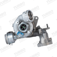 Renoverad BorgWarner Turbo 54399700072 - vinkel 2
