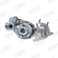 Renoverad bytesturbo BorgWarner 54399880097 turboaggregat - vinkel 3