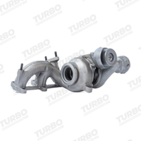 Ny bytesturbo BorgWarner 54399880097 turboaggregat - vinkel 4