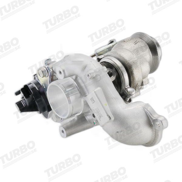 Renoverad bytesturbo BorgWarner 57349900200 turboaggregat - vinkel 2