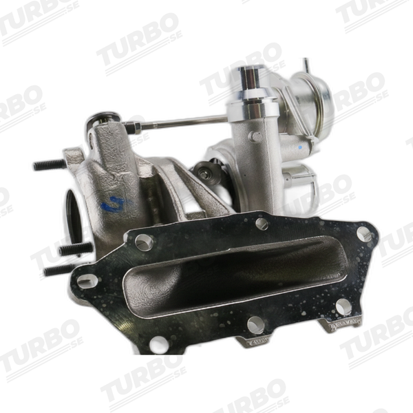 Renoverad bytesturbo BorgWarner 57369900200 turboaggregat - vinkel 2