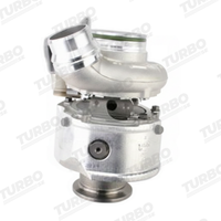 Renoverad bytesturbo BorgWarner 57439900202 turboaggregat - vinkel 2