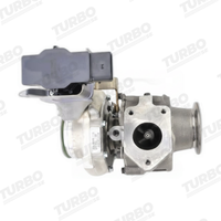 Renoverad bytesturbo BorgWarner 57439900202 turboaggregat - vinkel 3