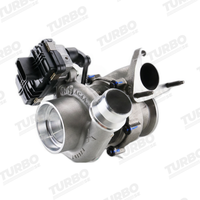 Renoverad bytesturbo BorgWarner 57439900205 turboaggregat - vinkel 5