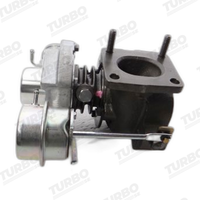 Renoverad bytesturbo Garrett 708847-5001S - GT15 turboaggregat - vinkel 5