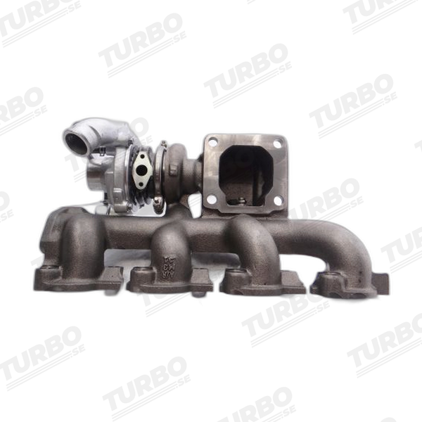 Ny bytesturbo Garrett 709035-5004S turboaggregat - vinkel 2