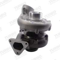 Renoverad bytesturbo Garrett 711017-5001S turboaggregat - vinkel 3