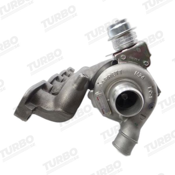 Ny bytesturbo Garrett 714467-5003S turboaggregat - vinkel 2