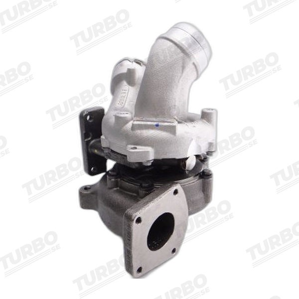 Renoverad bytesturbo Garrett 716885-5001S turboaggregat - vinkel 2