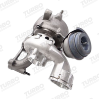 Ny bytesturbo Garrett 720855-5001S turboaggregat - vinkel 3