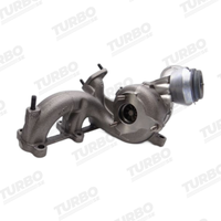 Ny bytesturbo Garrett 720855-5001S turboaggregat - vinkel 4