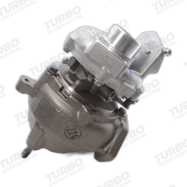 Ny bytesturbo Garrett 731877-5001S turboaggregat - vinkel 2
