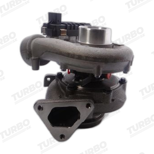 Ny bytesturbo Garrett 734899-5001S turboaggregat - vinkel 3