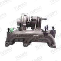 Ny bytesturbo Garrett 742989-5002S turboaggregat - vinkel 5