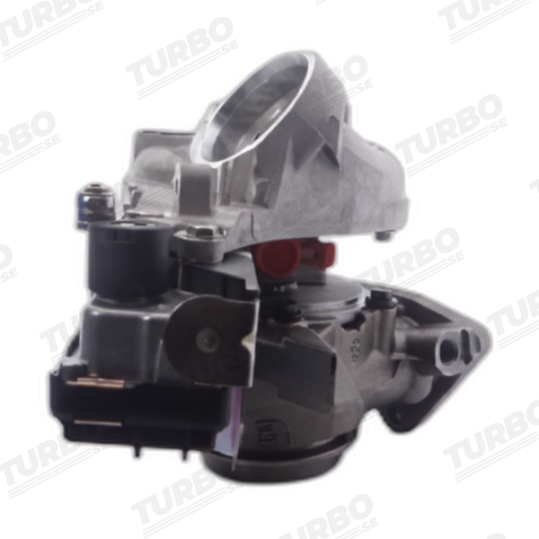 Renoverad bytesturbo Garrett 752990-5004S turboaggregat - vinkel 5