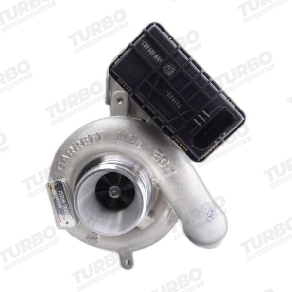 Ny bytesturbo Garrett 753544-5017S turboaggregat - vinkel 2