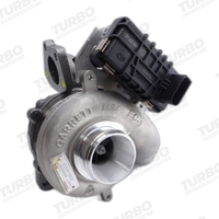 Ny bytesturbo Garrett 753544-5017S turboaggregat - vinkel 5