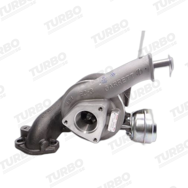 Ny bytesturbo Garrett 754821-5001S turboaggregat - vinkel 2