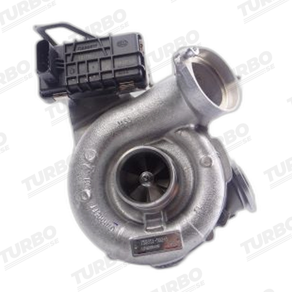 Ny bytesturbo Garrett 758351-5002S turboaggregat - vinkel 2