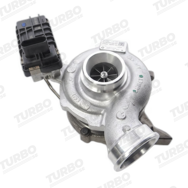 Renoverad bytesturbo Garrett 759688-5002S turboaggregat - vinkel 2
