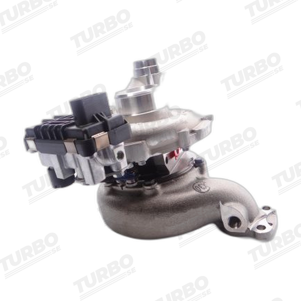 Renoverad bytesturbo Garrett 761399-5001S turboaggregat - vinkel 3