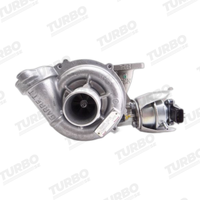 Renoverad bytesturbo Garrett 762328-5001S turboaggregat - vinkel 5